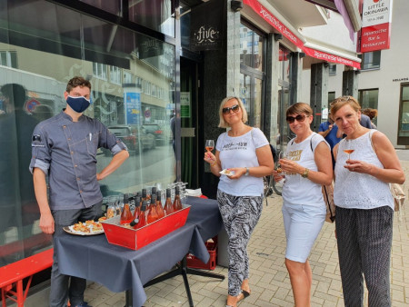 Bei der Kulinarischen Schnitzeljagd durch Bochum ging`s bergauf und bergab