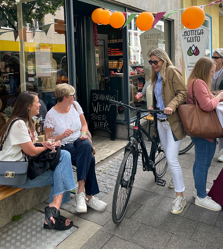 Ein zweites Bild des Unternehmens: La Bottega del Gusto in Düsseldorf