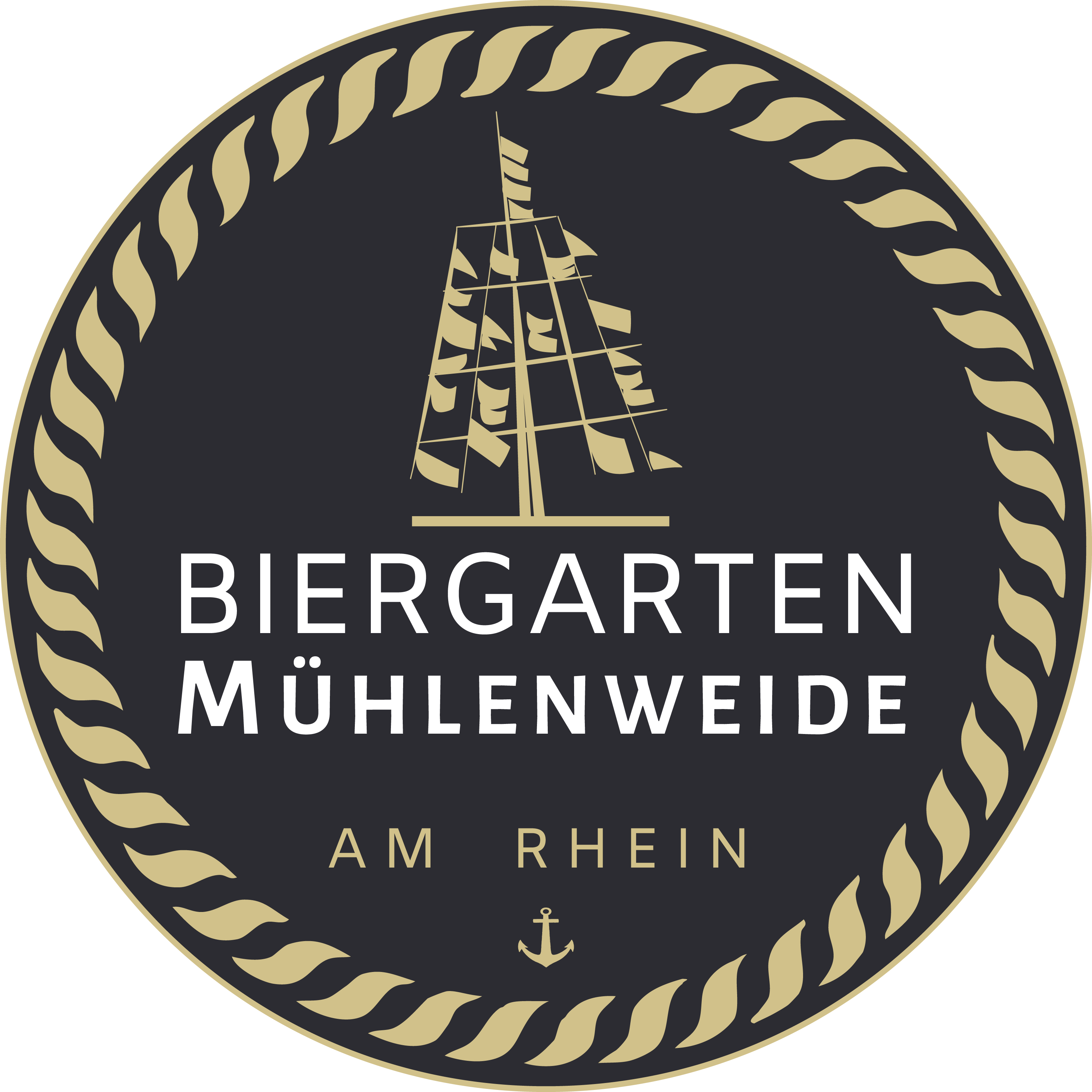 Logo des Unternehmens: Biergarten Mühlenweide in Duisburg