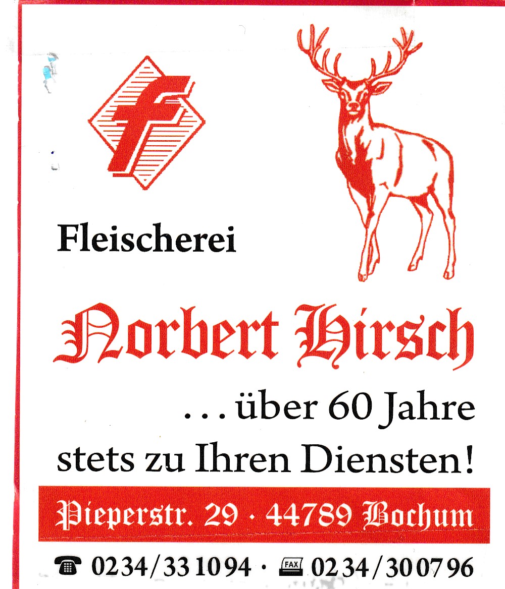 Logo des Unternehmens: Fleischerei Hirsch in Bochum