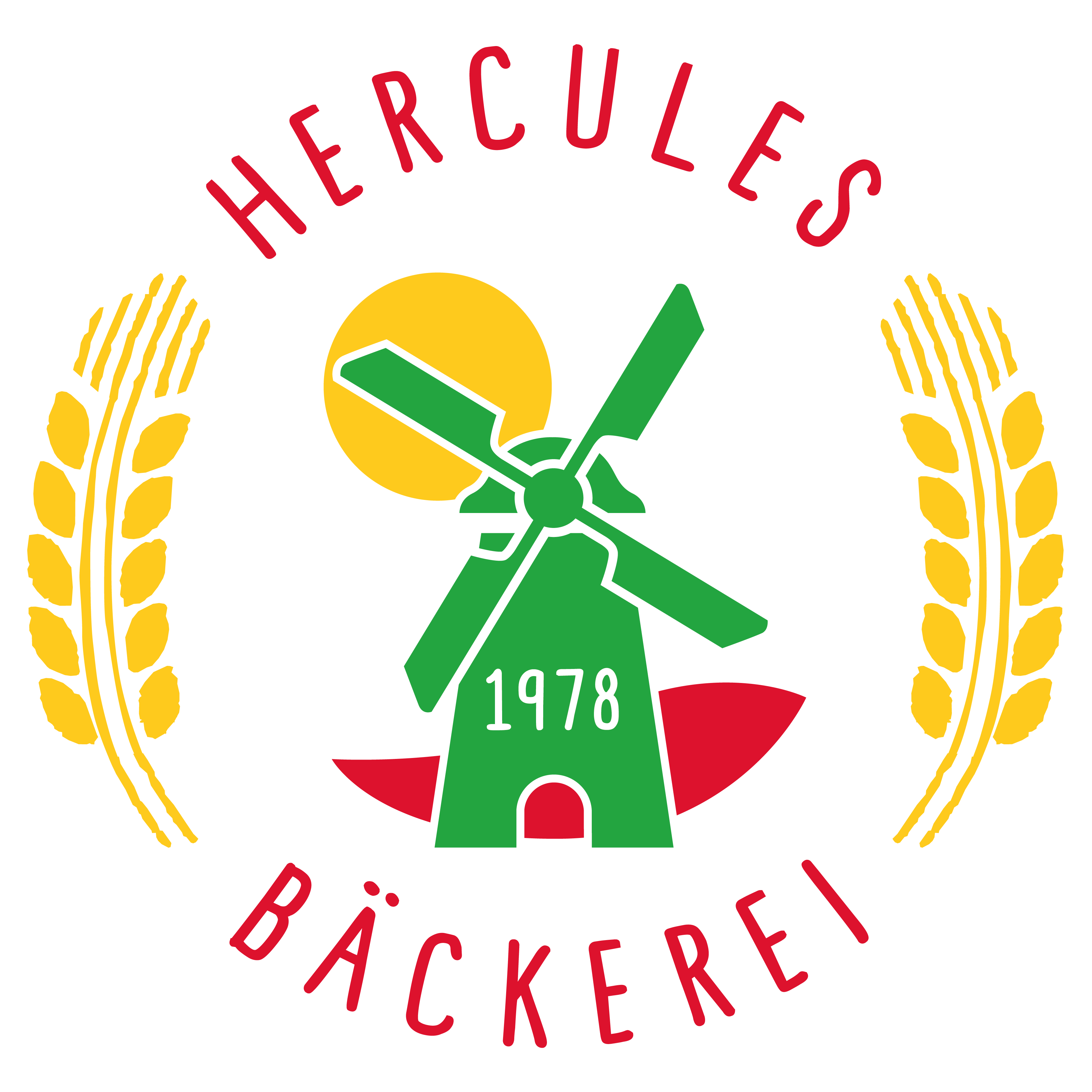 Logo des Unternehmens: Hercules Vollkorn- und Mühlenbäckerei in Düsseldorf