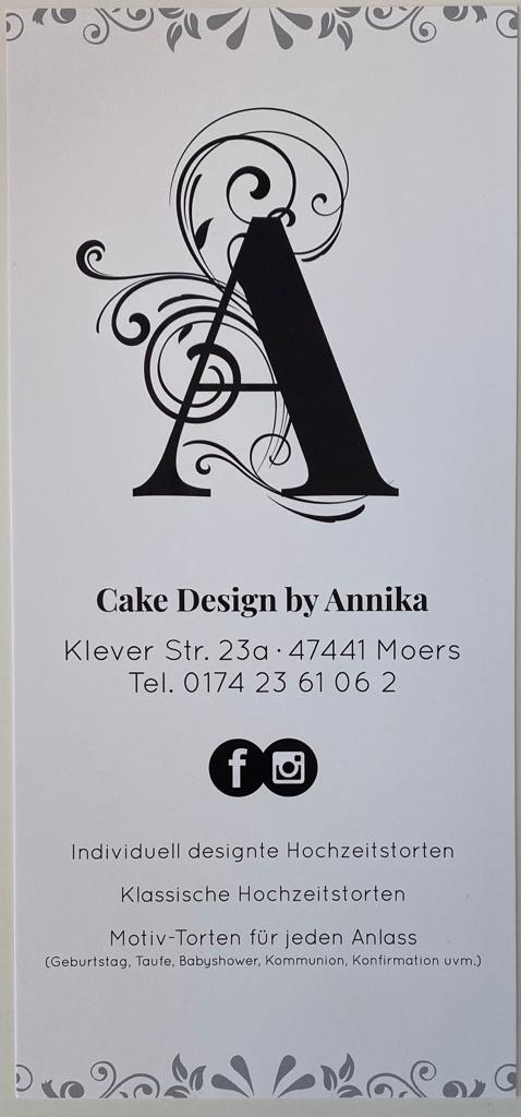 Logo des Unternehmens: Cake Design by Annika  in Moers