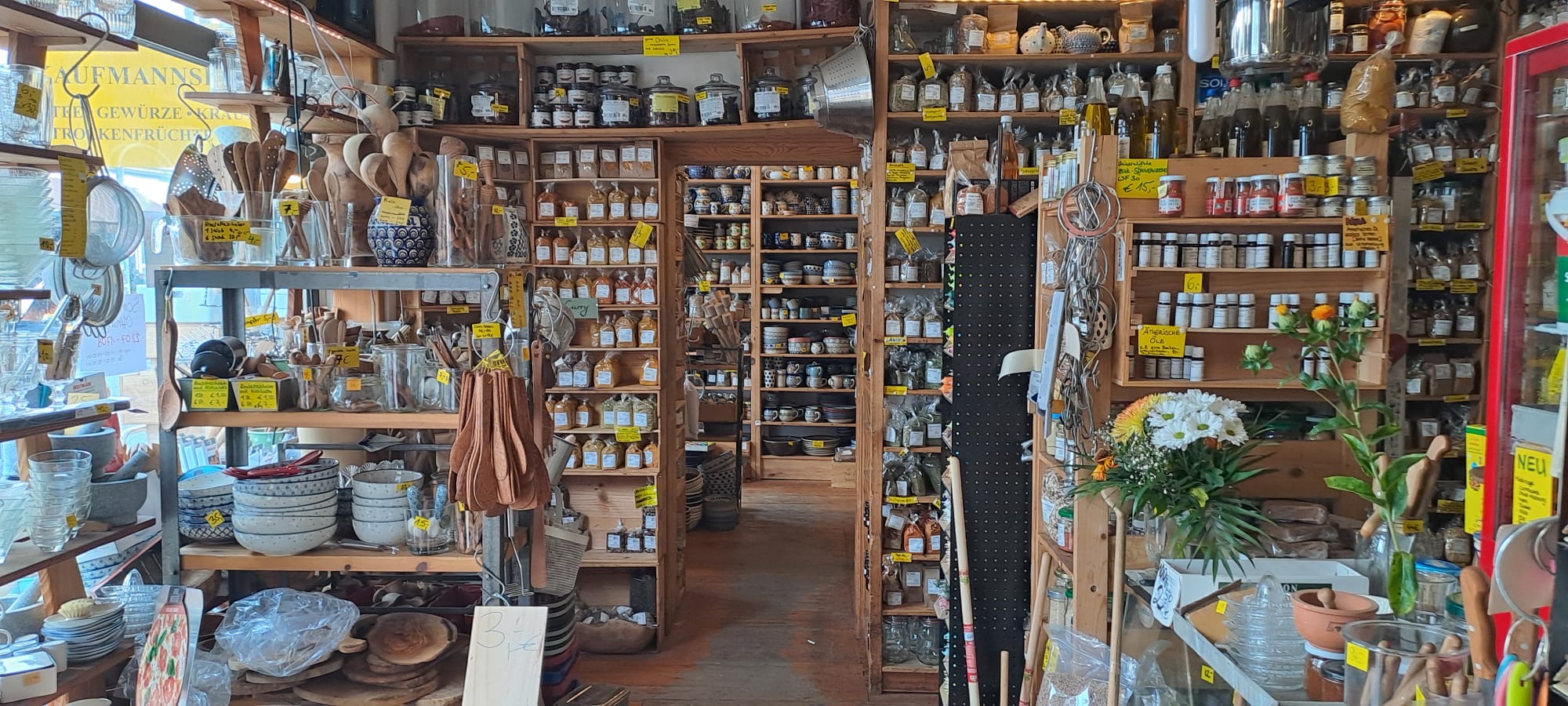 Ein zweites Bild des Unternehmens: Kaufmannsladen in Hamburg