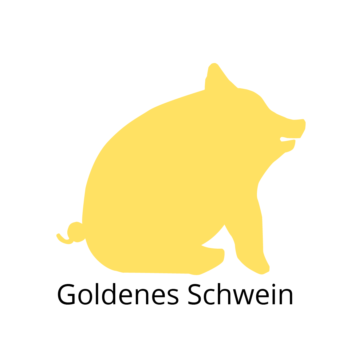 Logo des Unternehmens: Goldenes Schwein in Aachen