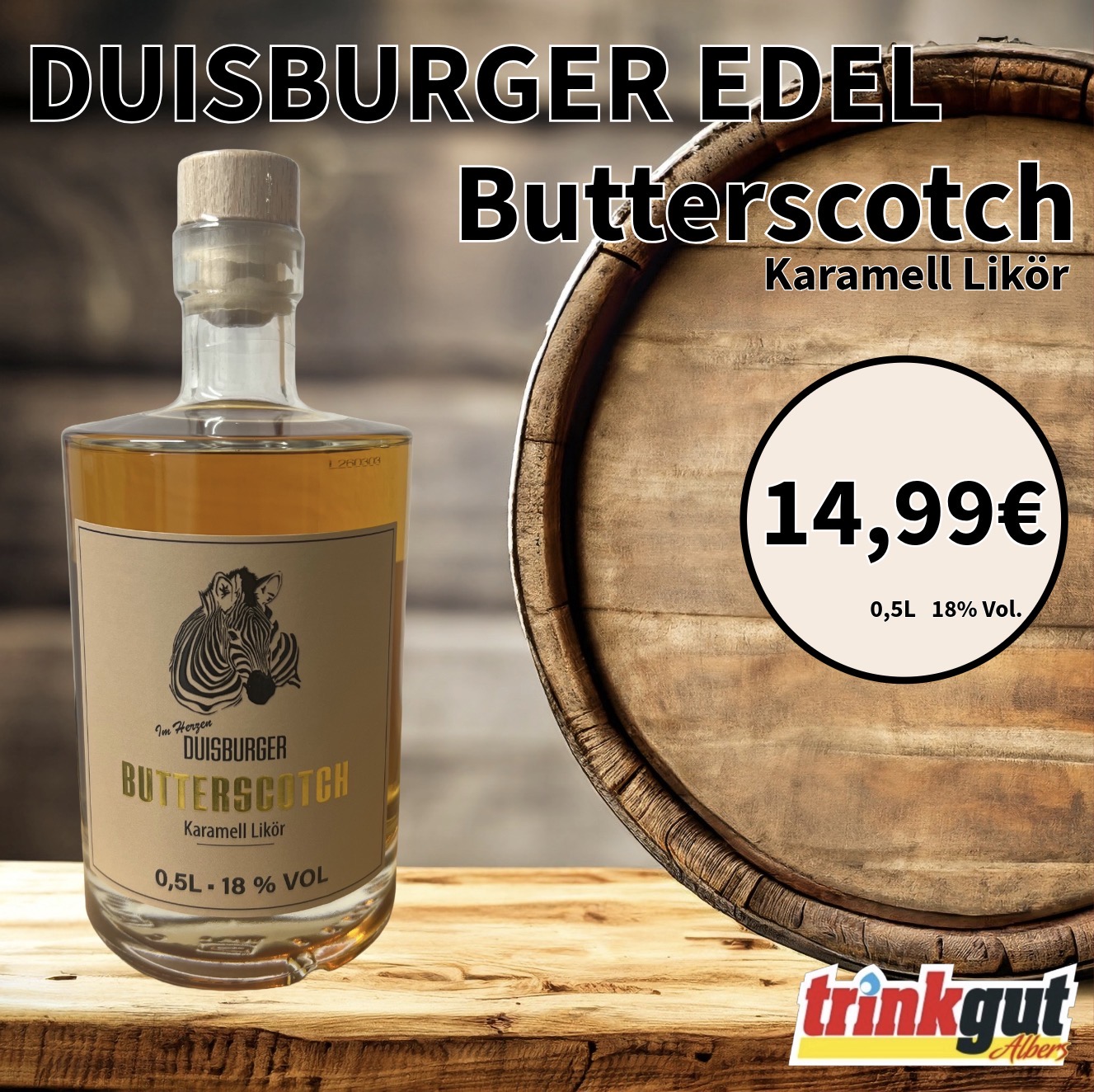 Ein zweites Bild des Unternehmens: Trinkgut Albers in Duisburg