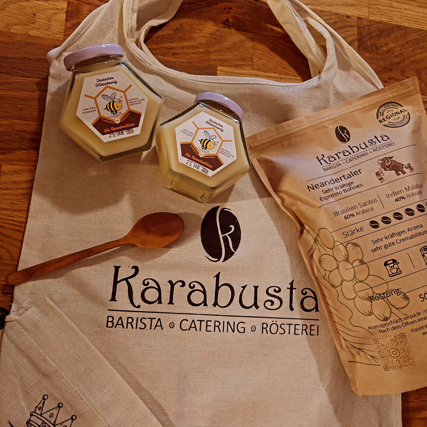 Ein zweites Bild des Unternehmens: Die NeanderBiene in Erkrath