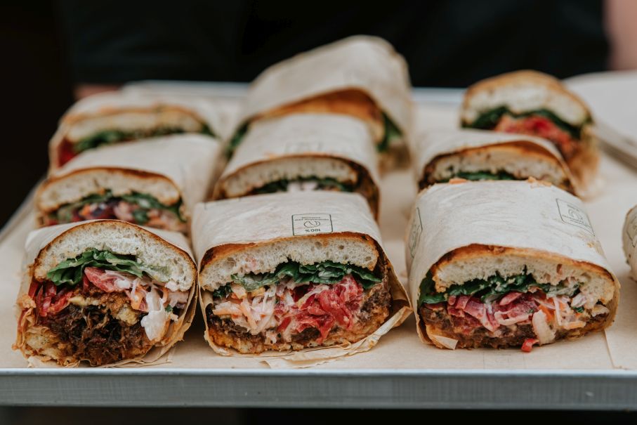 Belegte Sandwiches