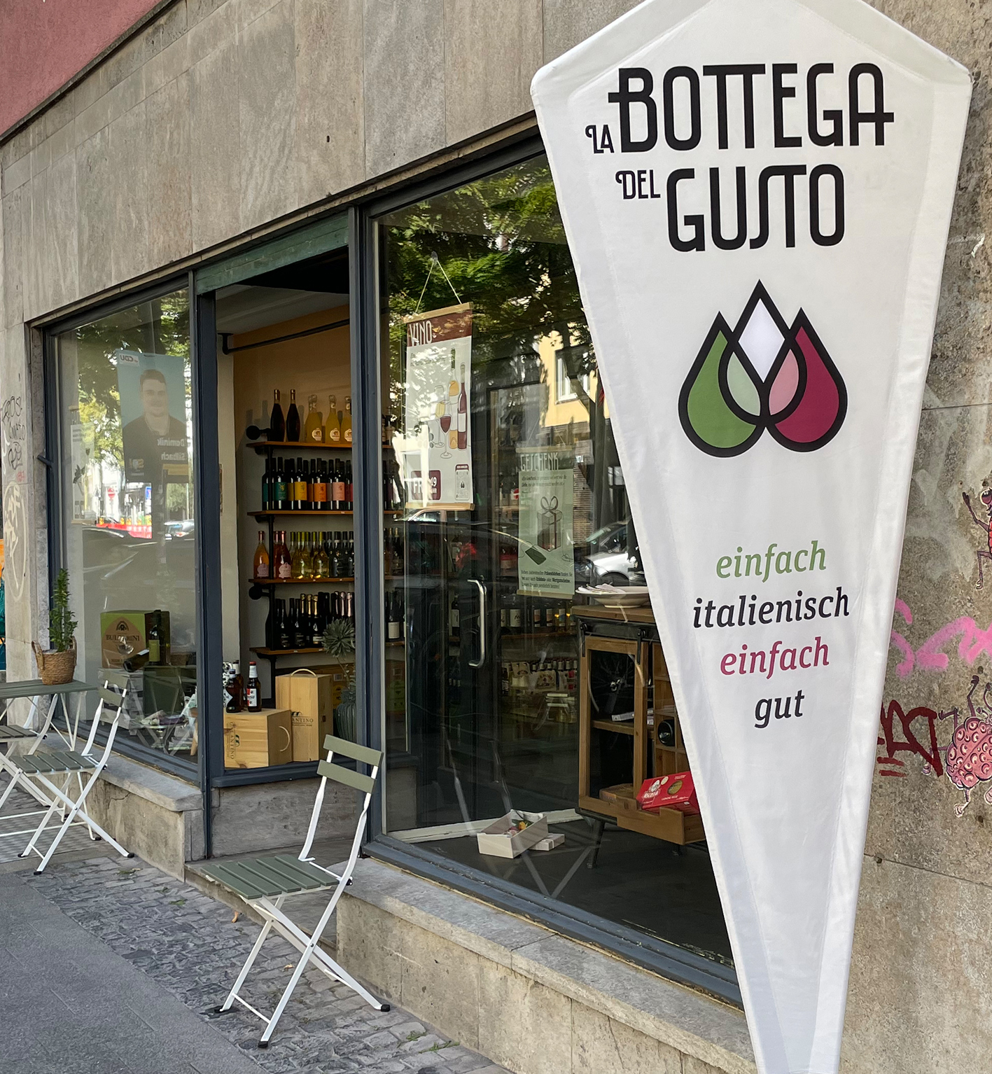 Ein zweites Bild des Unternehmens: La Bottega del Gusto in Düsseldorf